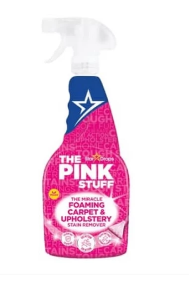 Solutie spray spuma curatat covoare si tapiterii The Pink Stuff 500 ml